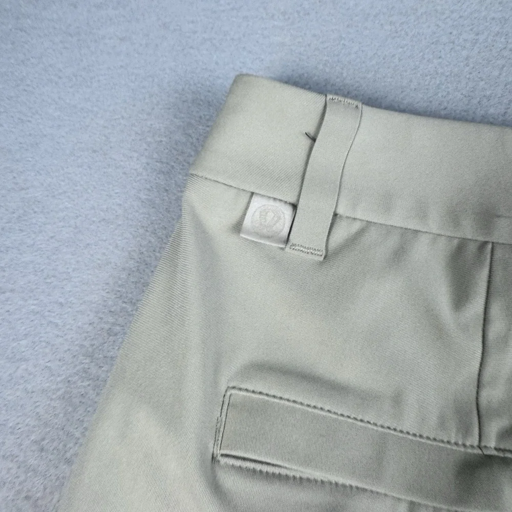 Lululemon ABC Slim Fit 5-Pocket Pant Men 30x28 Tan Golf Chino Stretch